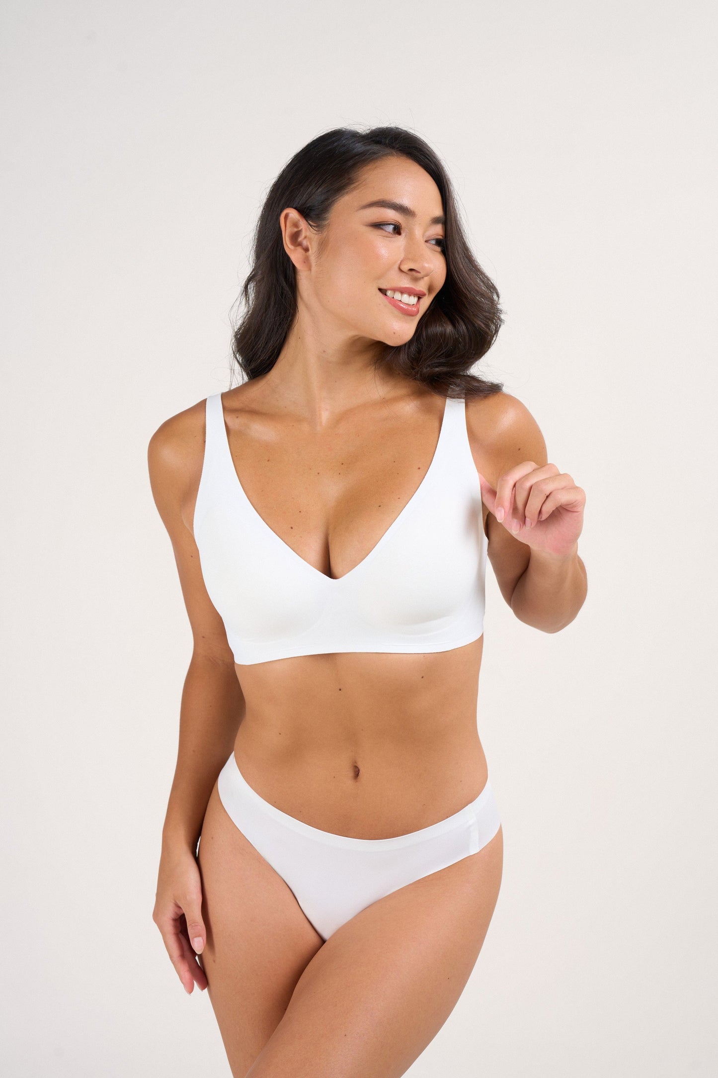 HerComfy™ Deep V Push-Up Nahtloser BH ohne Bügel