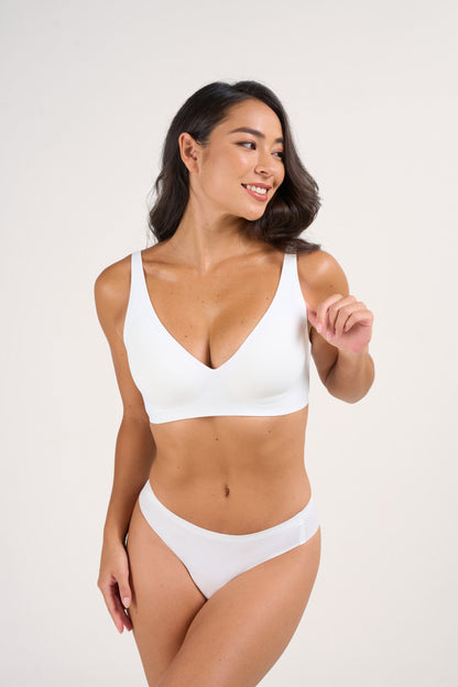 HerComfy™ Deep V Push-Up Nahtloser BH ohne Bügel