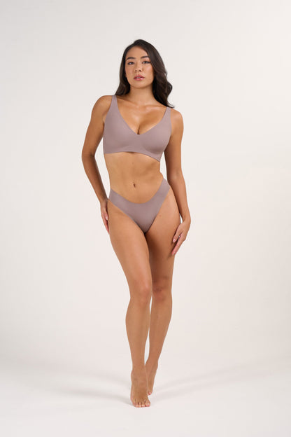 HerComfy™ Deep V Push-Up Nahtloser BH ohne Bügel