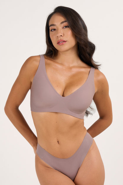HerComfy™ Deep V Push-Up Nahtloser BH ohne Bügel