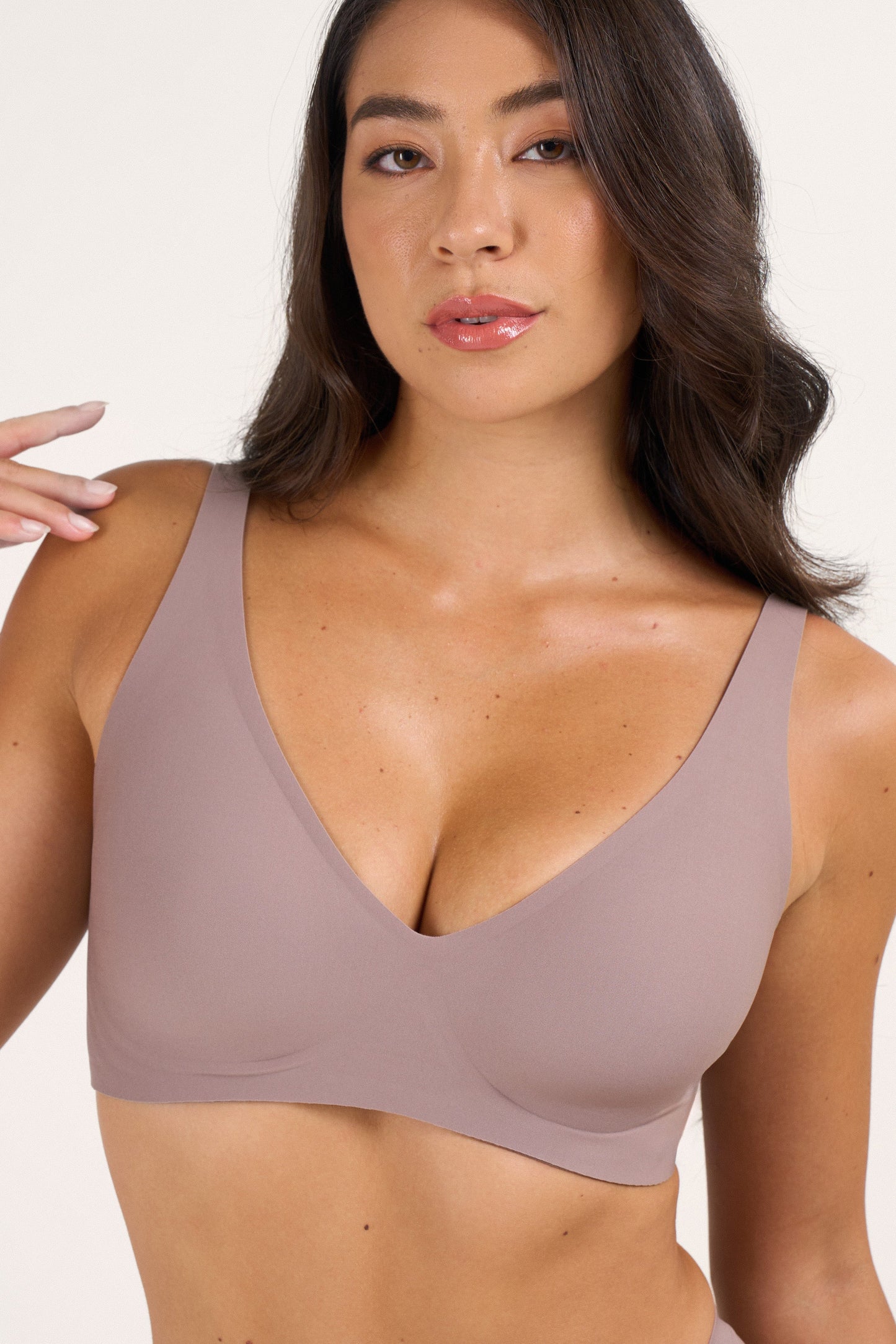 HerComfy™ Deep V Push-Up Nahtloser BH ohne Bügel
