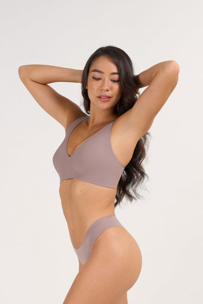HerComfy™ Deep V Push-Up Nahtloser BH ohne Bügel
