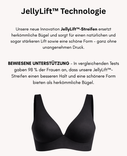 HerComfy™ Deep V Push-Up Nahtloser BH ohne Bügel
