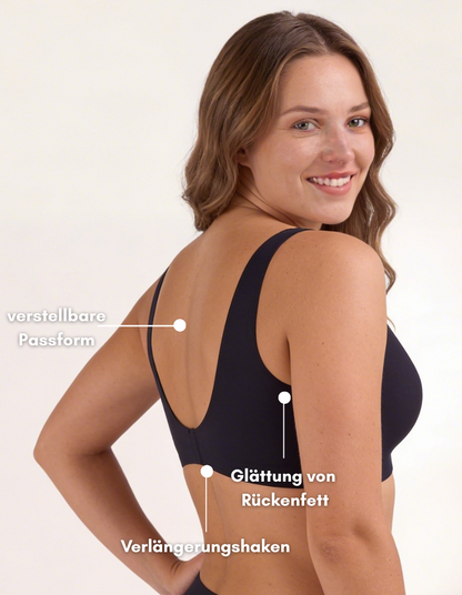HerComfy™ Deep V Push-Up Nahtloser BH ohne Bügel
